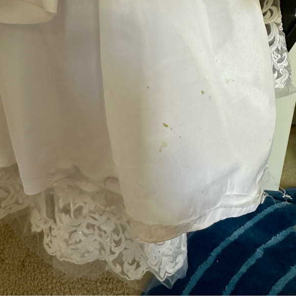 Rachel Allen RB6114 Mary’s Bridal White Ball Gown - Picture 13 of 16